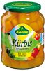 K�hne K�rbis in St�cken mit Honig verveinert