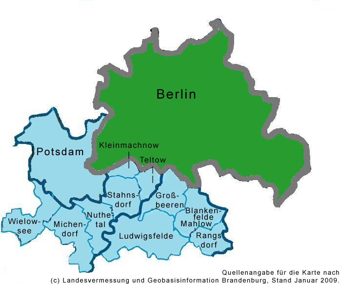 Zustellgebiete